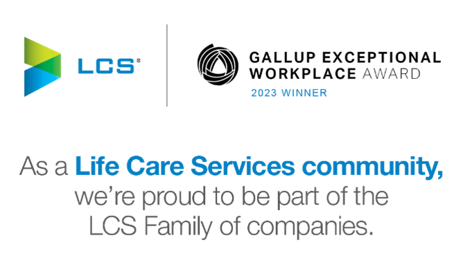 LCS and Gallup Exceptional Workplace Award
