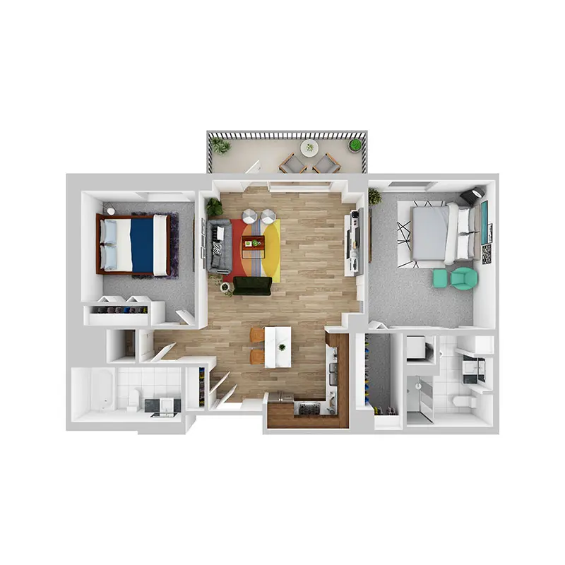 The Douglas floor plan