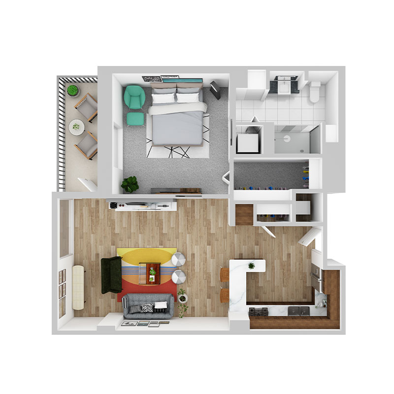 The Bernstein floor plan