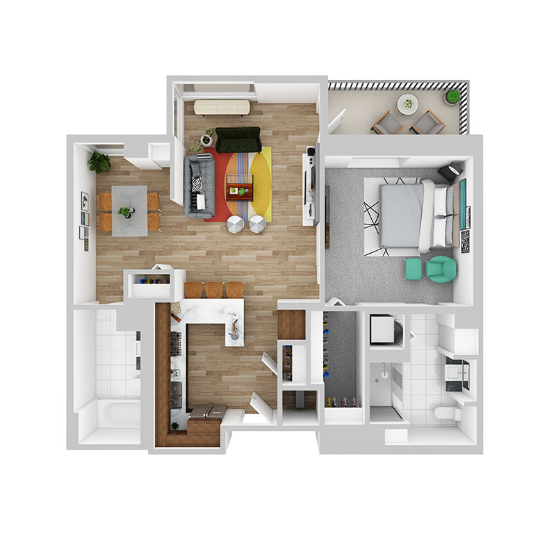 The Chagall floor plan