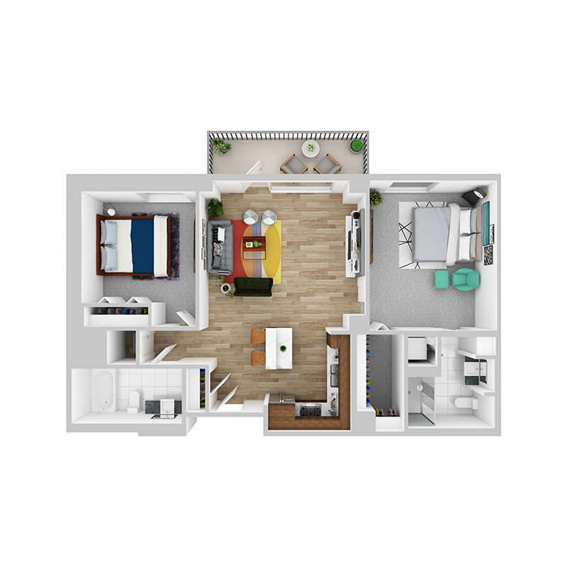 The Douglas floor plan