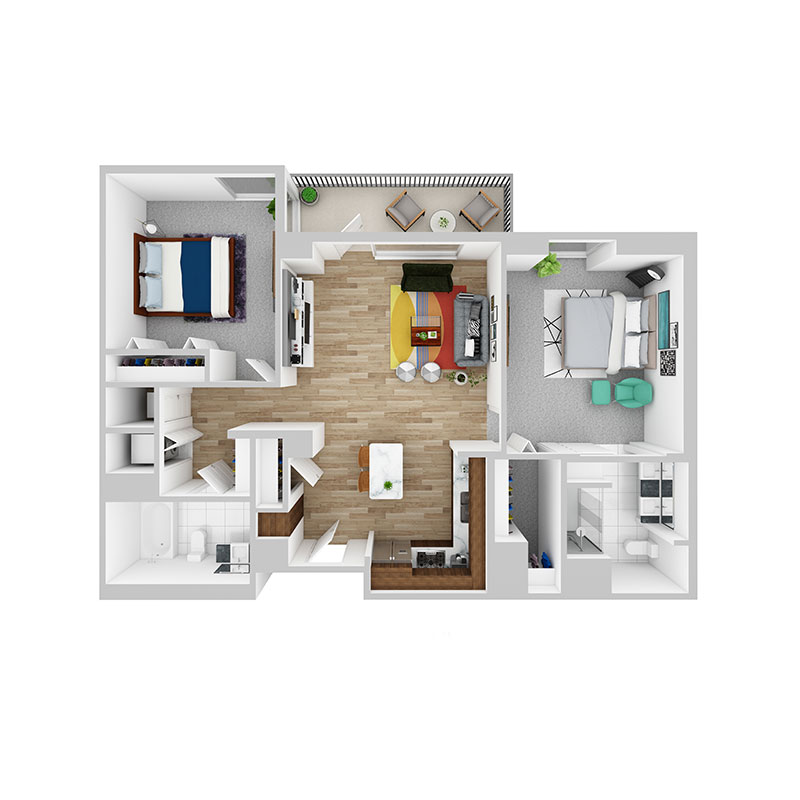 The Einstein floor plan