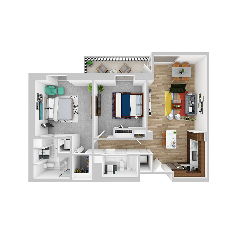 The Hellman floor plan