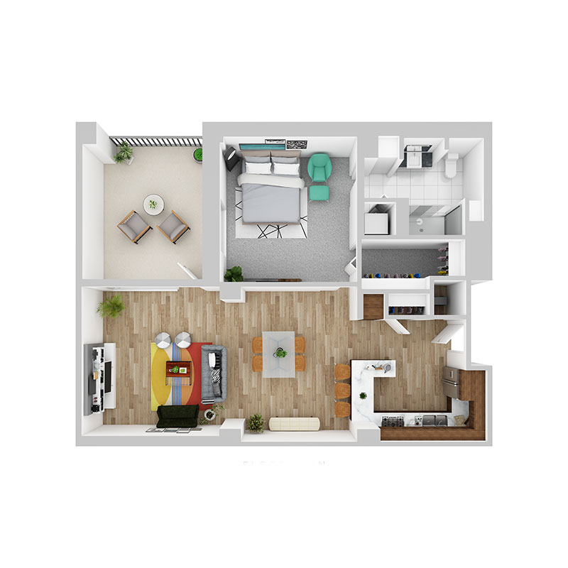 The Newman floor plan